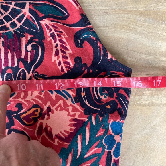 Free People Tucker sleeveless, mock neck, print Bodysuit Top - Picture 5 of 16